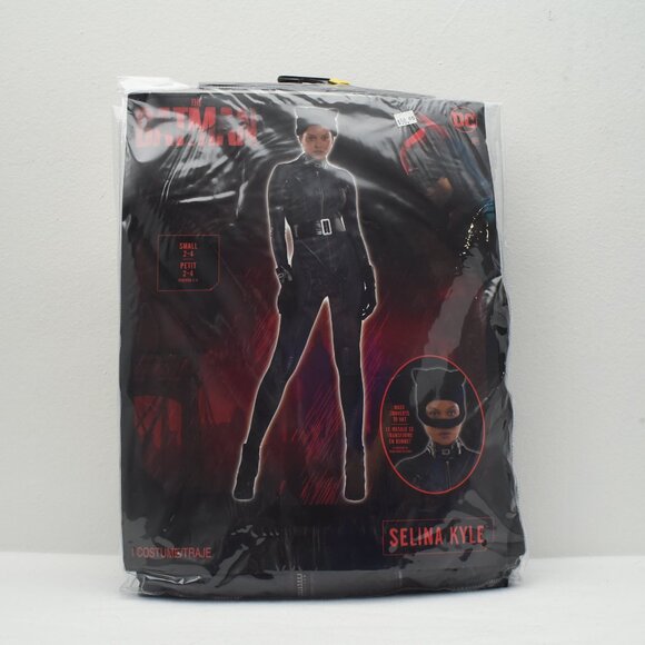 The Batman Selina Kyle Girls Costume Small 2-4 or Medium 8-10 - Picture 4 of 5